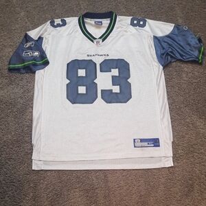 Vintage Reebok Seattle Seahawks Deion Branch Jersey